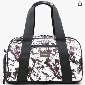 Vooray Burner 16" Compact Gym Bag with Shoe Pocket (Shattered Glass)